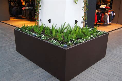 metal planter boxes melbourne|outdoor commercial planter boxes.